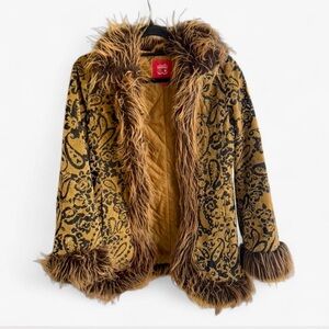 Vintage Y2K Penny Lane Paisley Coat